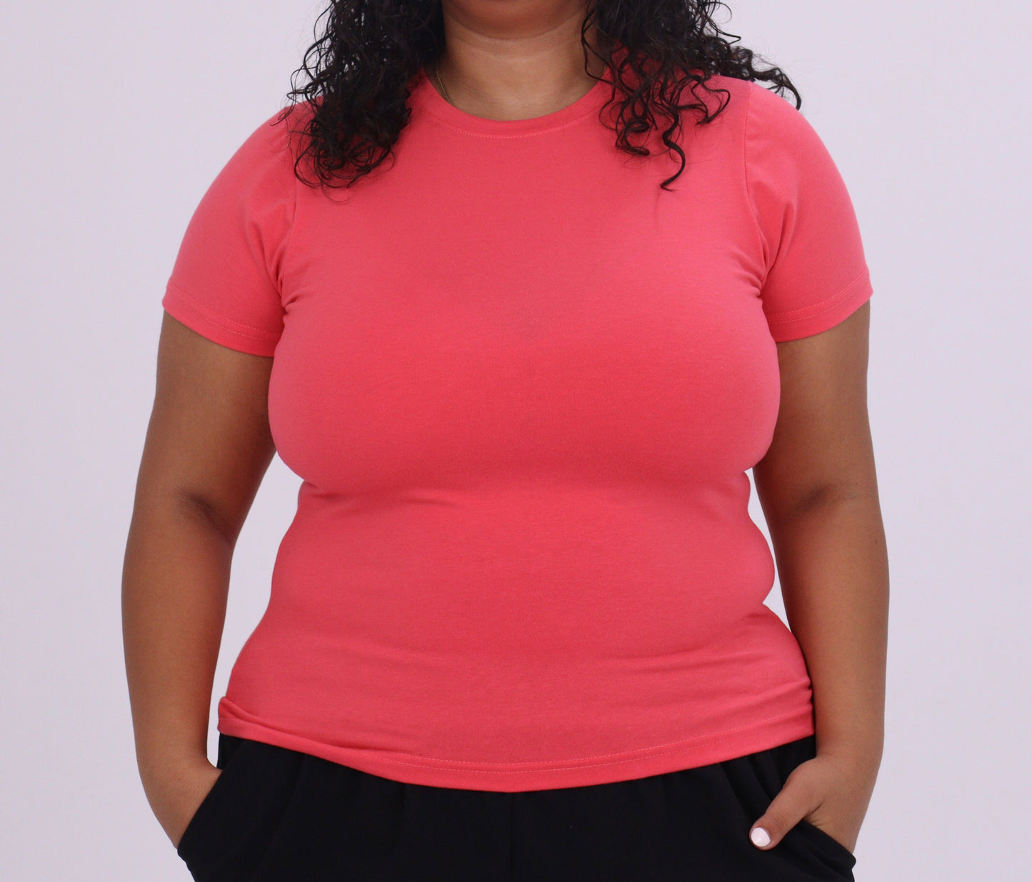 Short Sleeve Tops Fitted